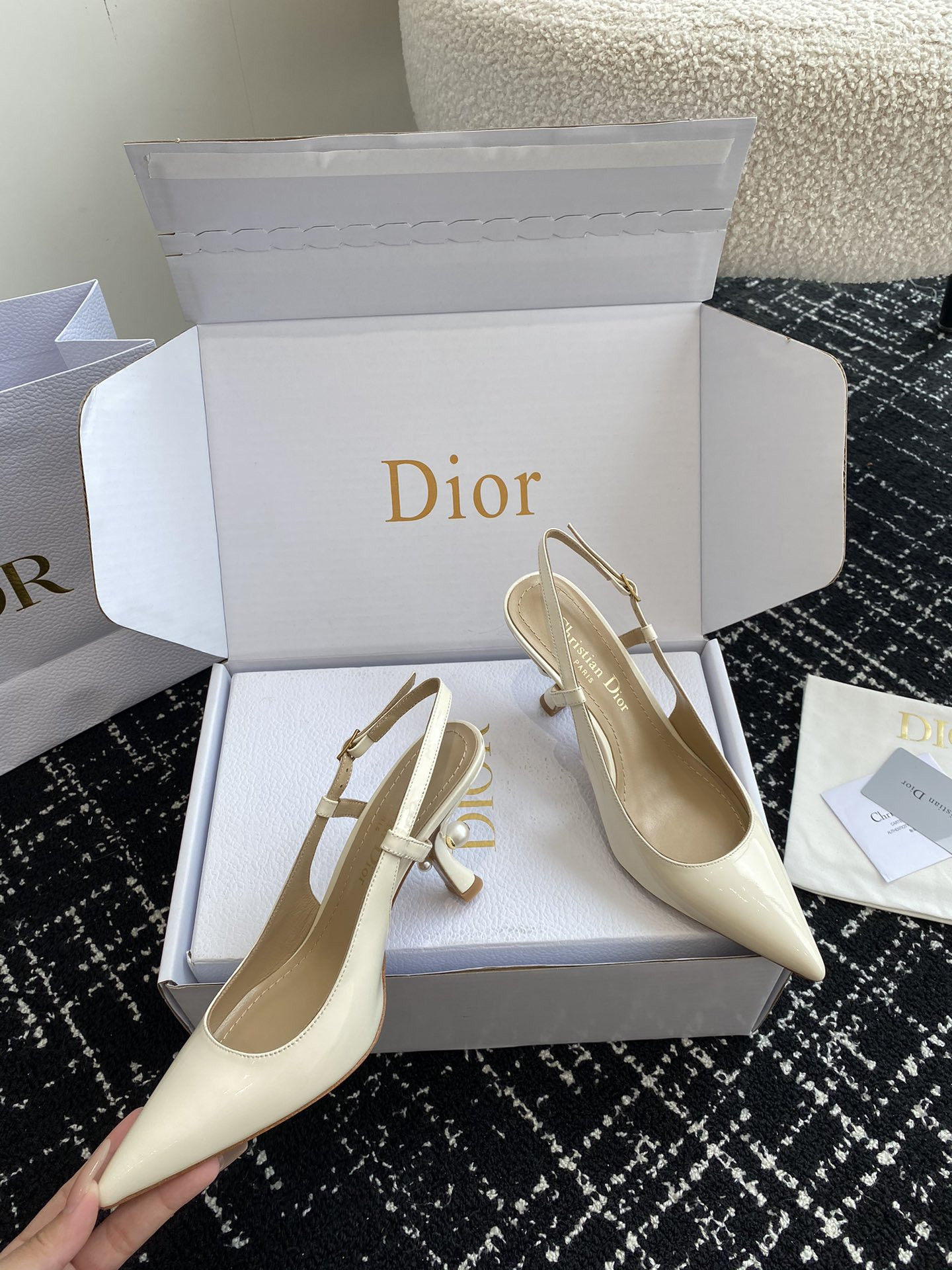 UA Dior Tribales Slingback Pump