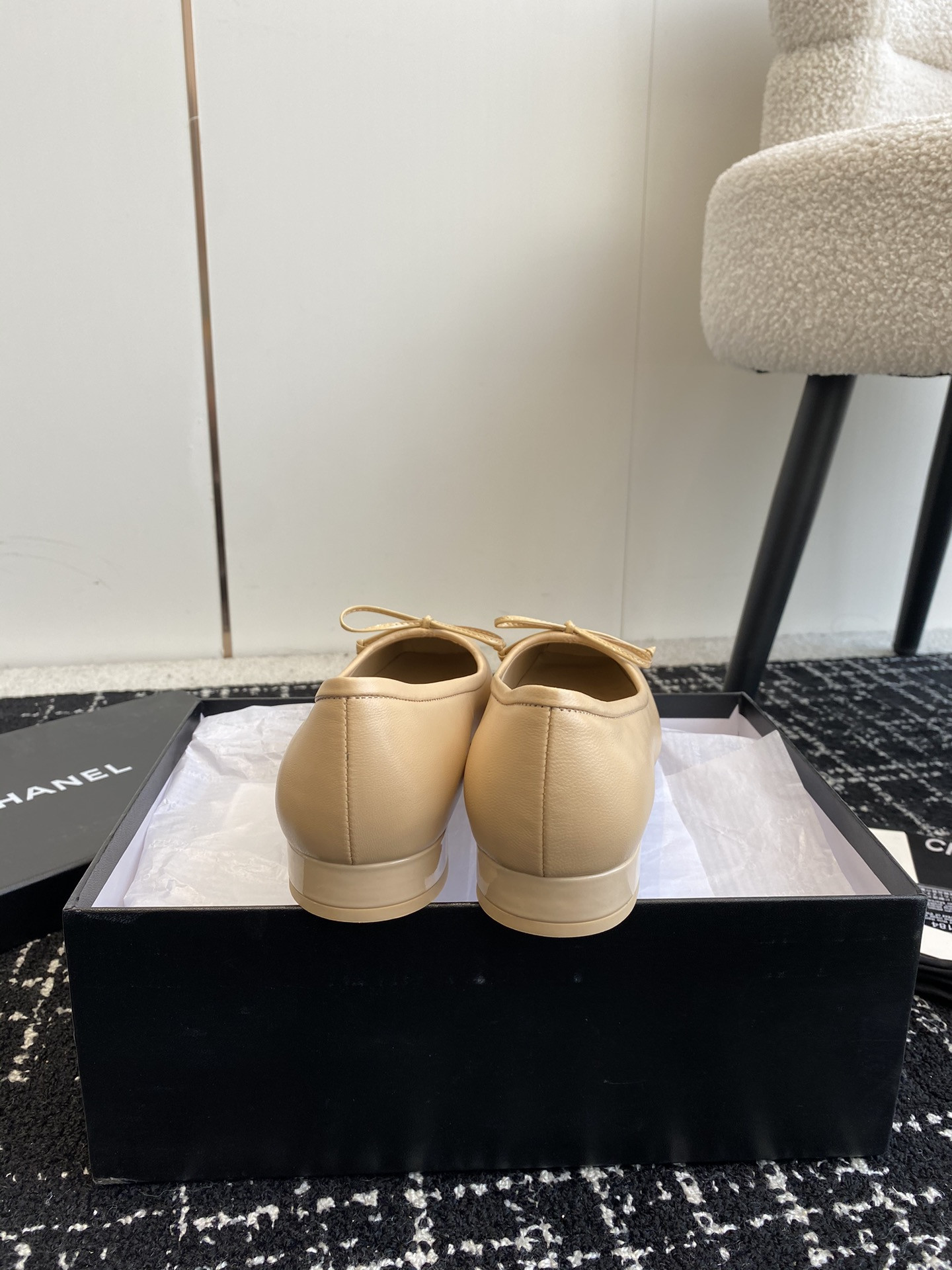 UA CHANEL VINTAGE BALLET FLATS