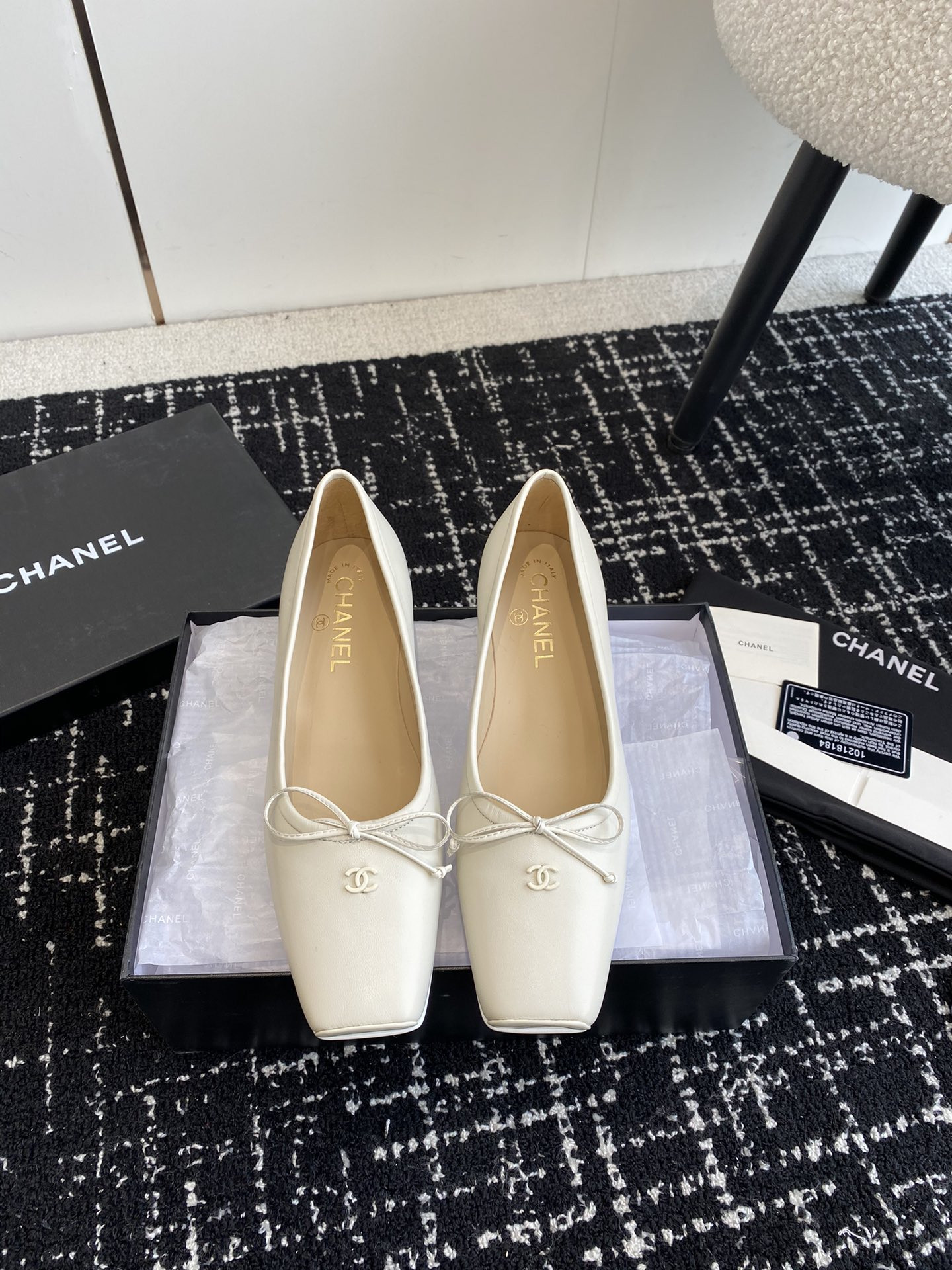 UA CHANEL VINTAGE BALLET FLATS