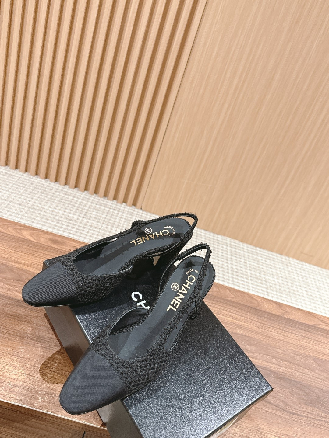 UA CHANEL SLINGBACKS