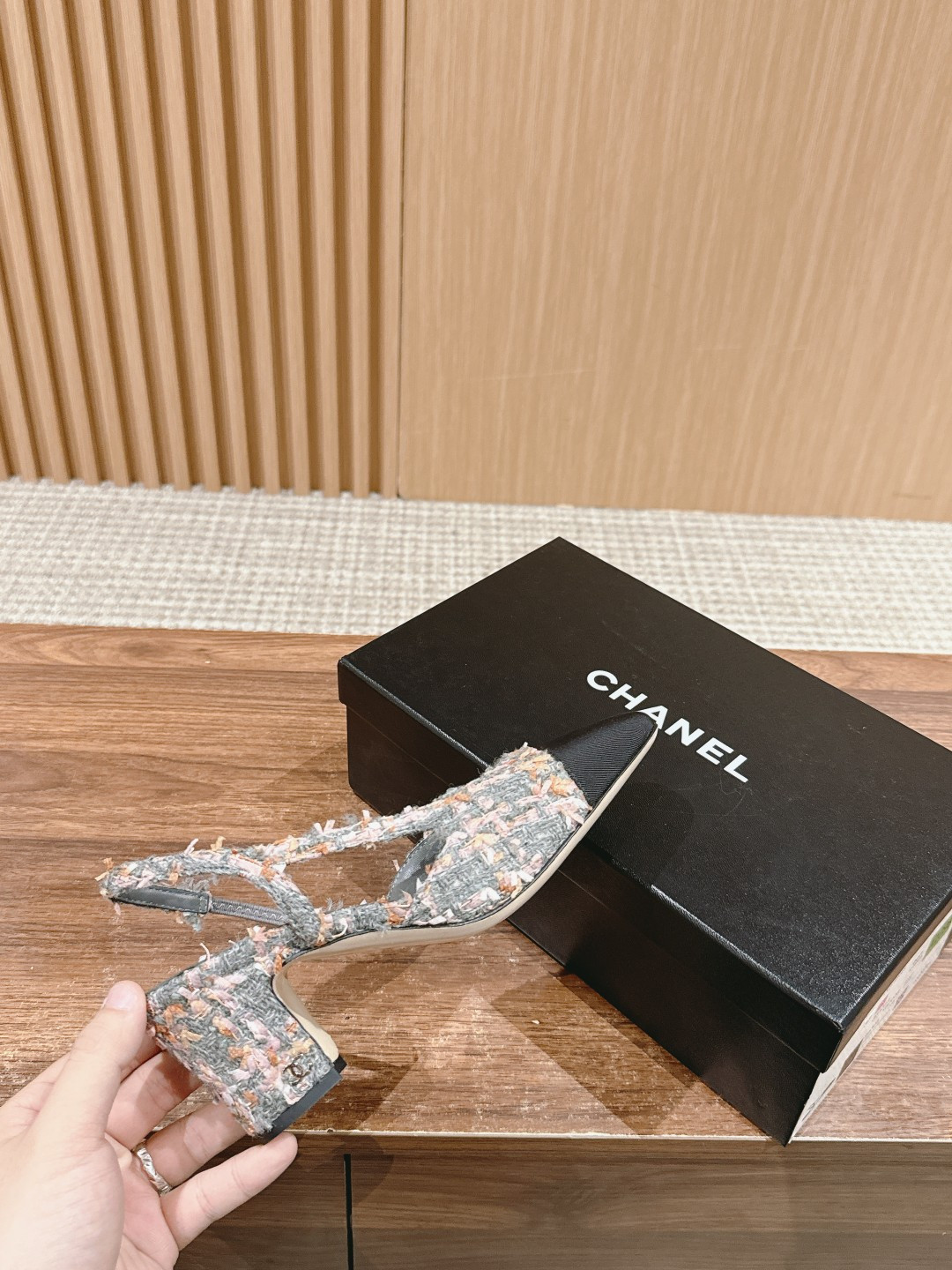 UA CHANEL SLINGBACKS