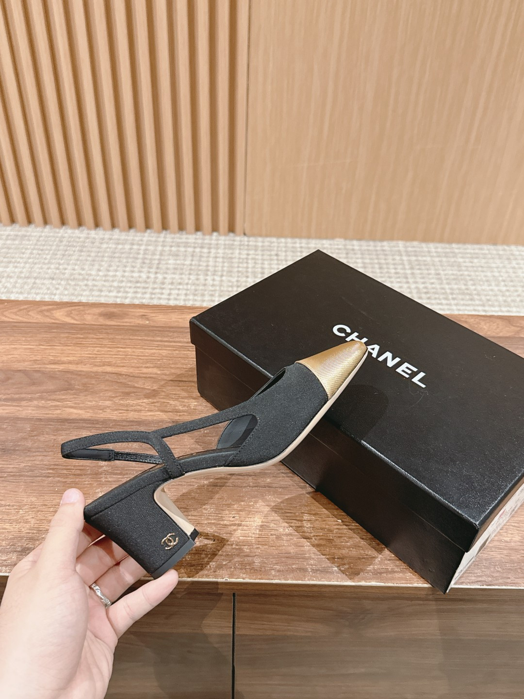 UA CHANEL SLINGBACKS