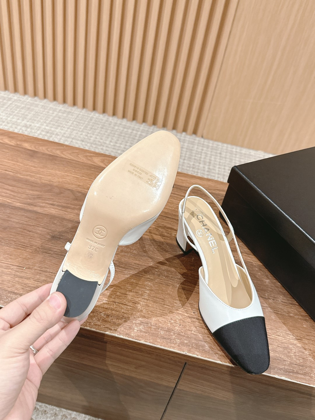 UA CHANEL SLINGBACKS