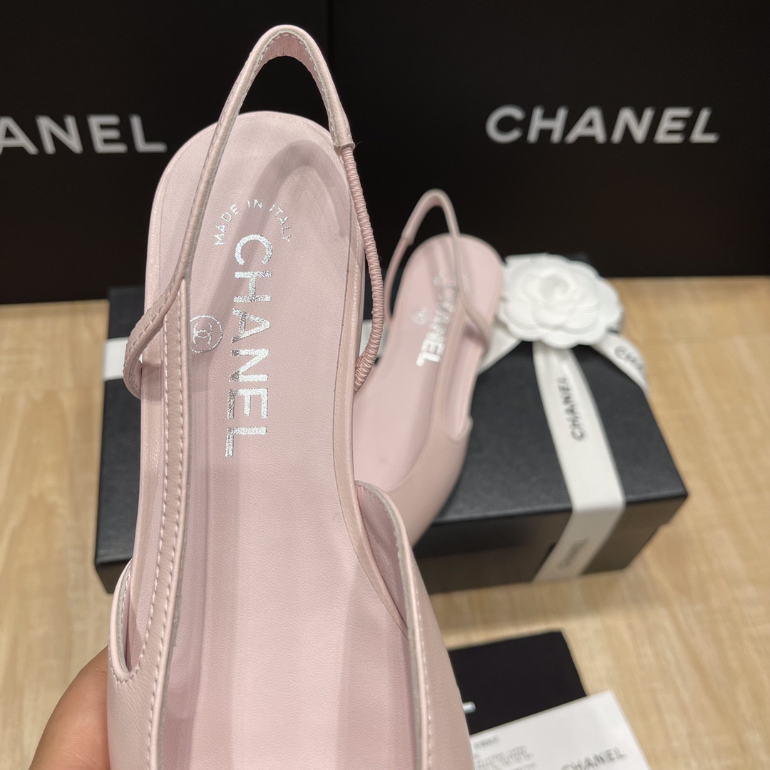 UA CHANEL SLINGBACKS FLAT