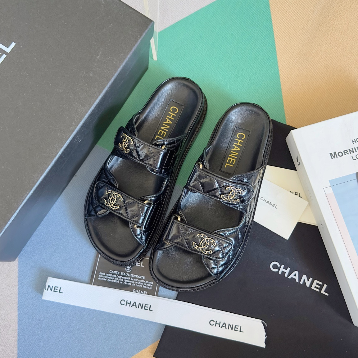 UA CHANEL SLIDES