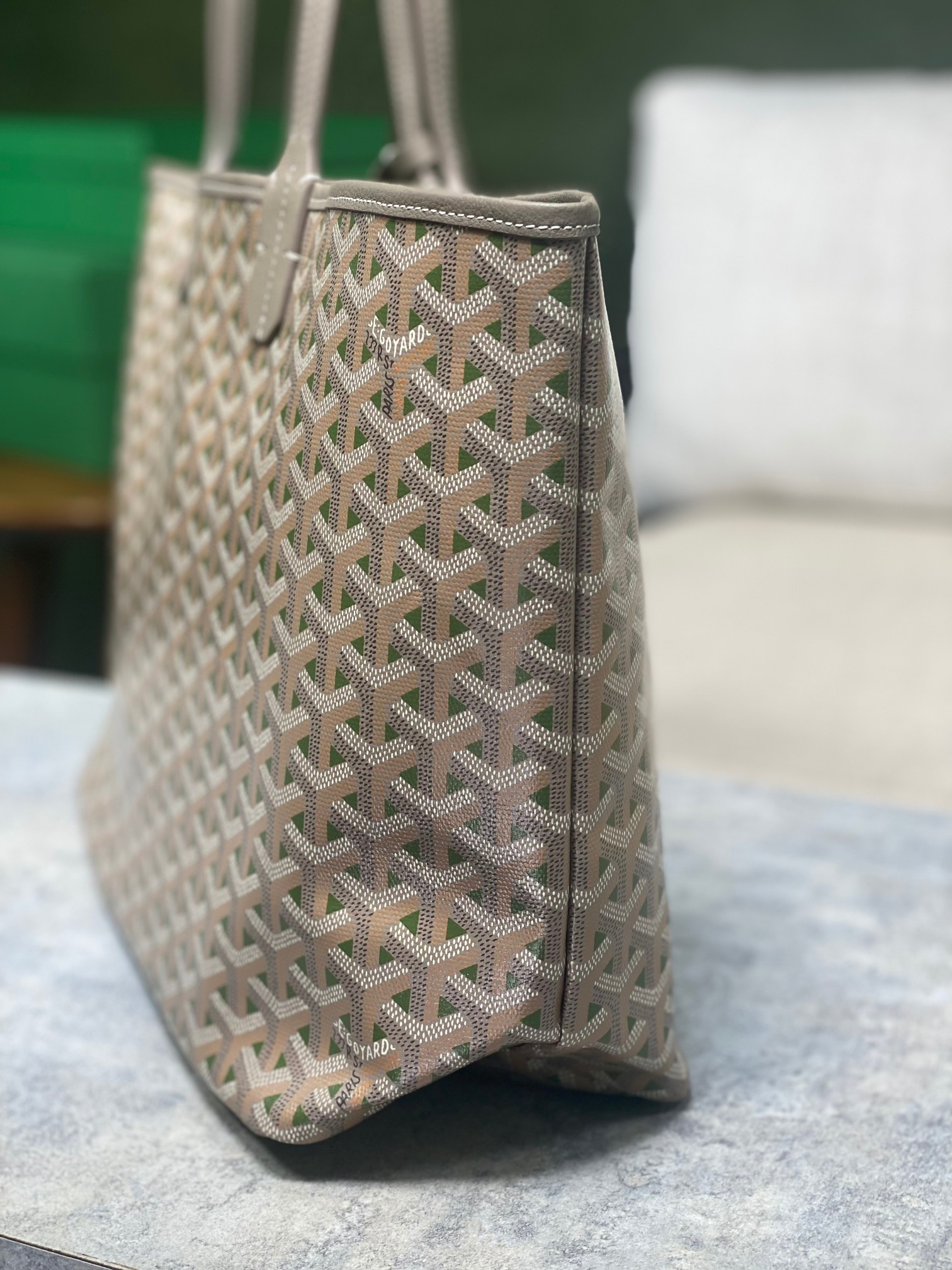 Goyard Small Saint Louis Bag 28 cm x 15 cm x 34 cm