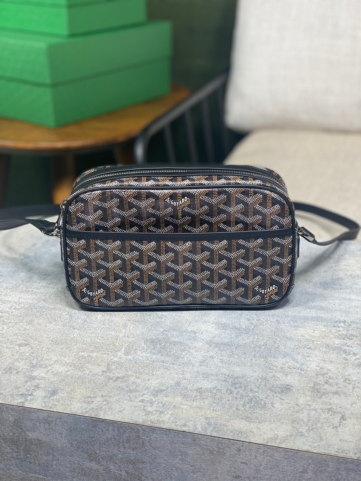 Goyard Cap-Vert PM Bag 13x6.5x22cm