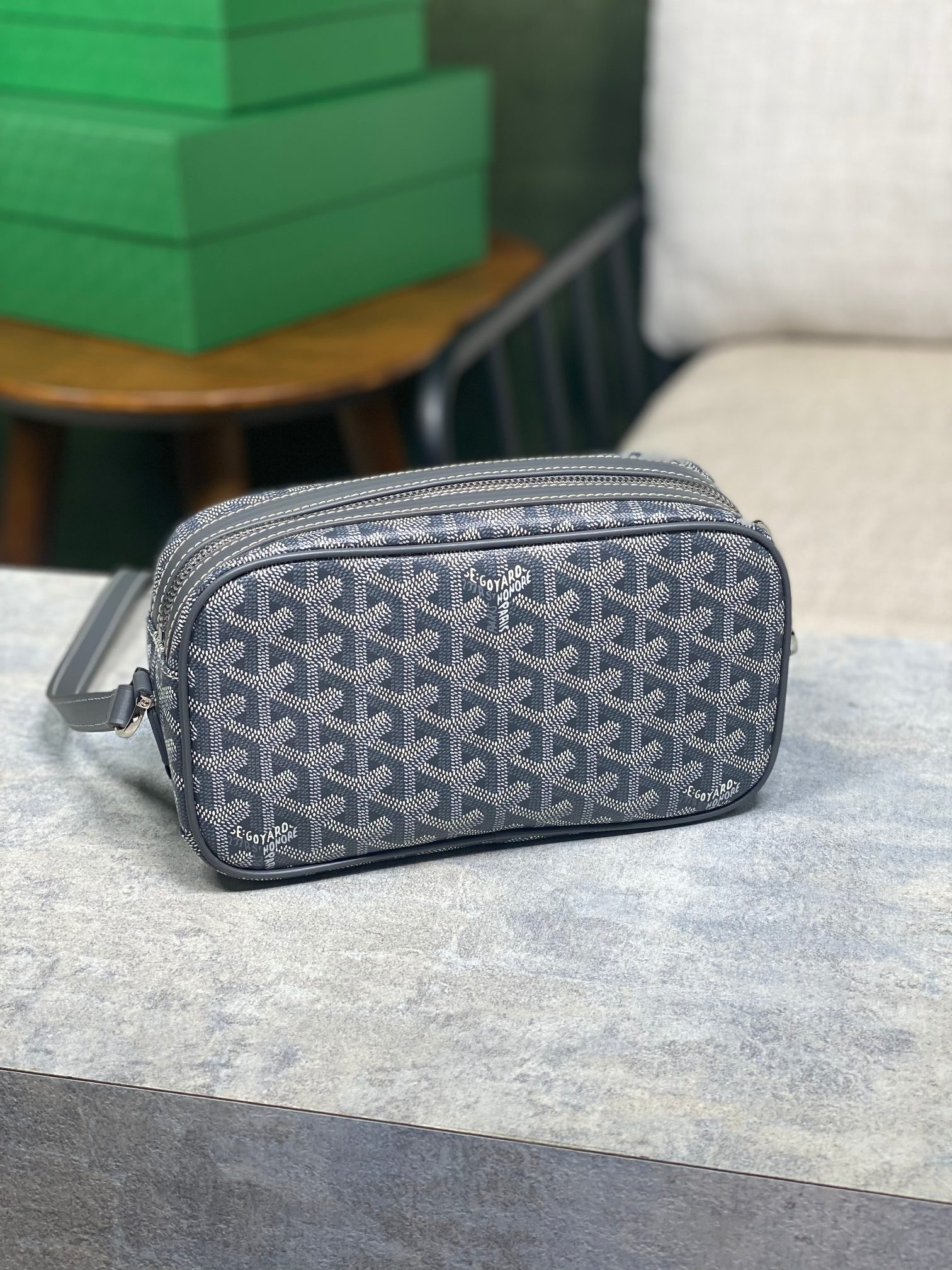 Goyard Cap-Vert PM Bag 13x6.5x22cm