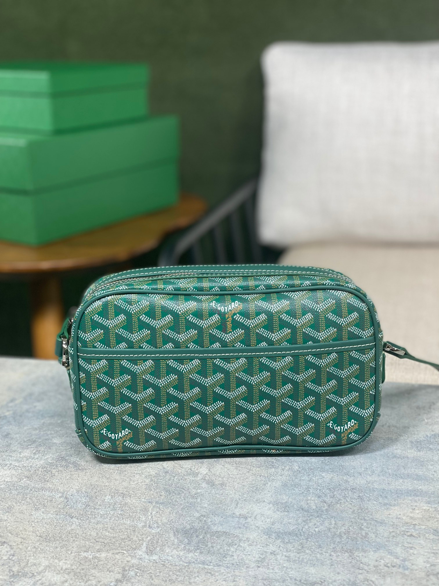 Goyard Cap-Vert PM Bag 13x6.5x22cm