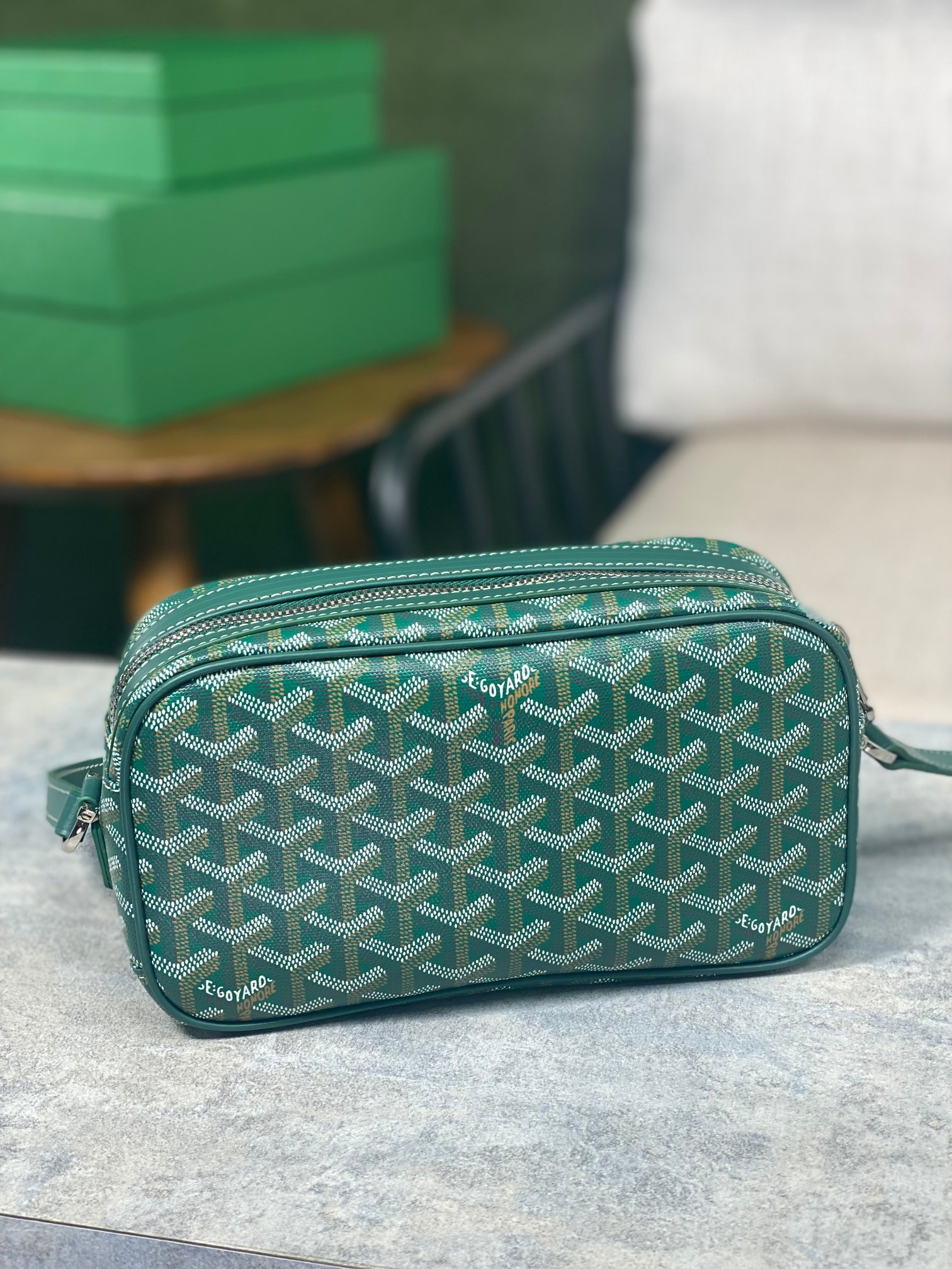 Goyard Cap-Vert PM Bag 13x6.5x22cm