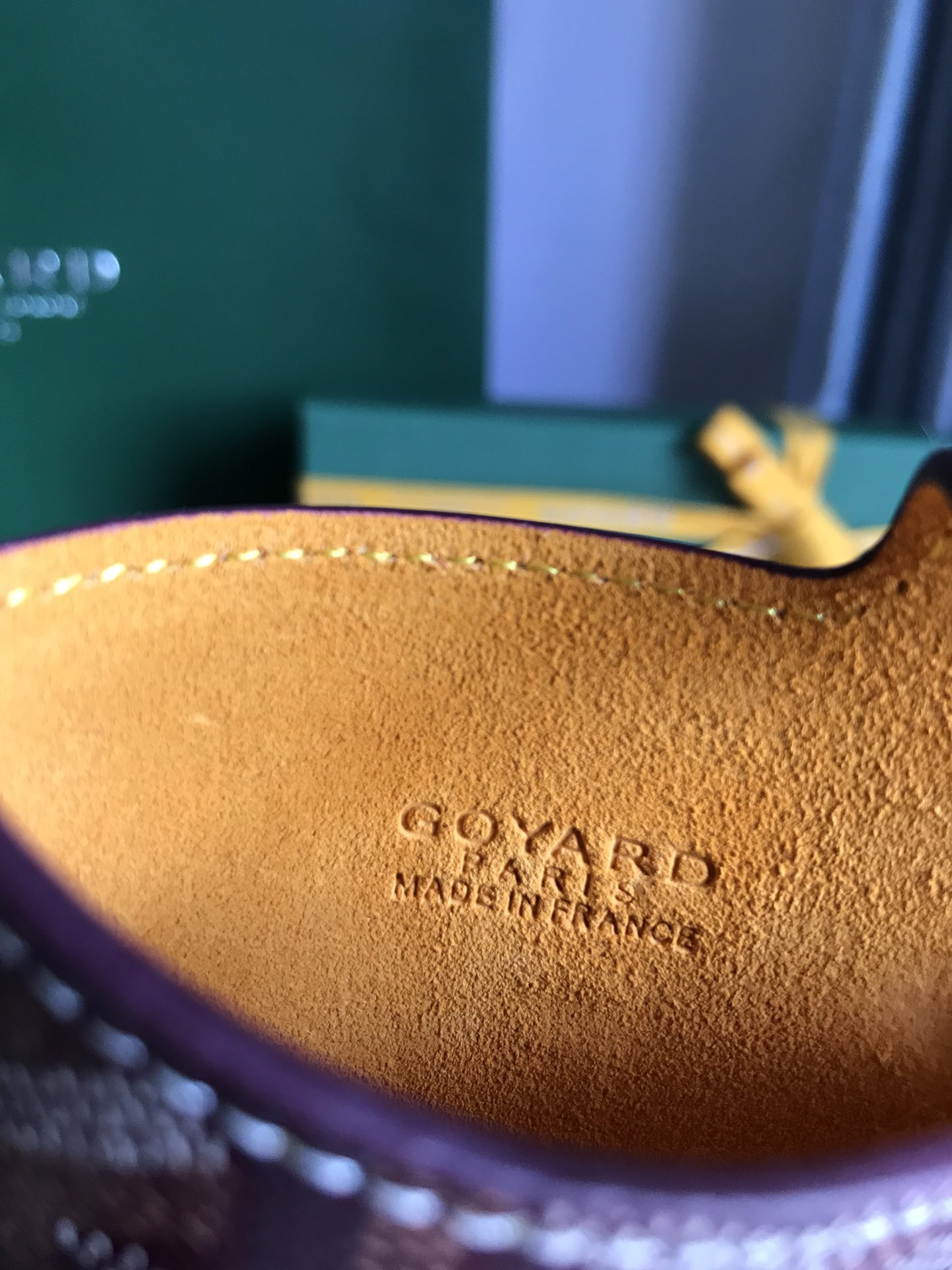 Goyard Card Bag 10cm x 1cm x 18cm