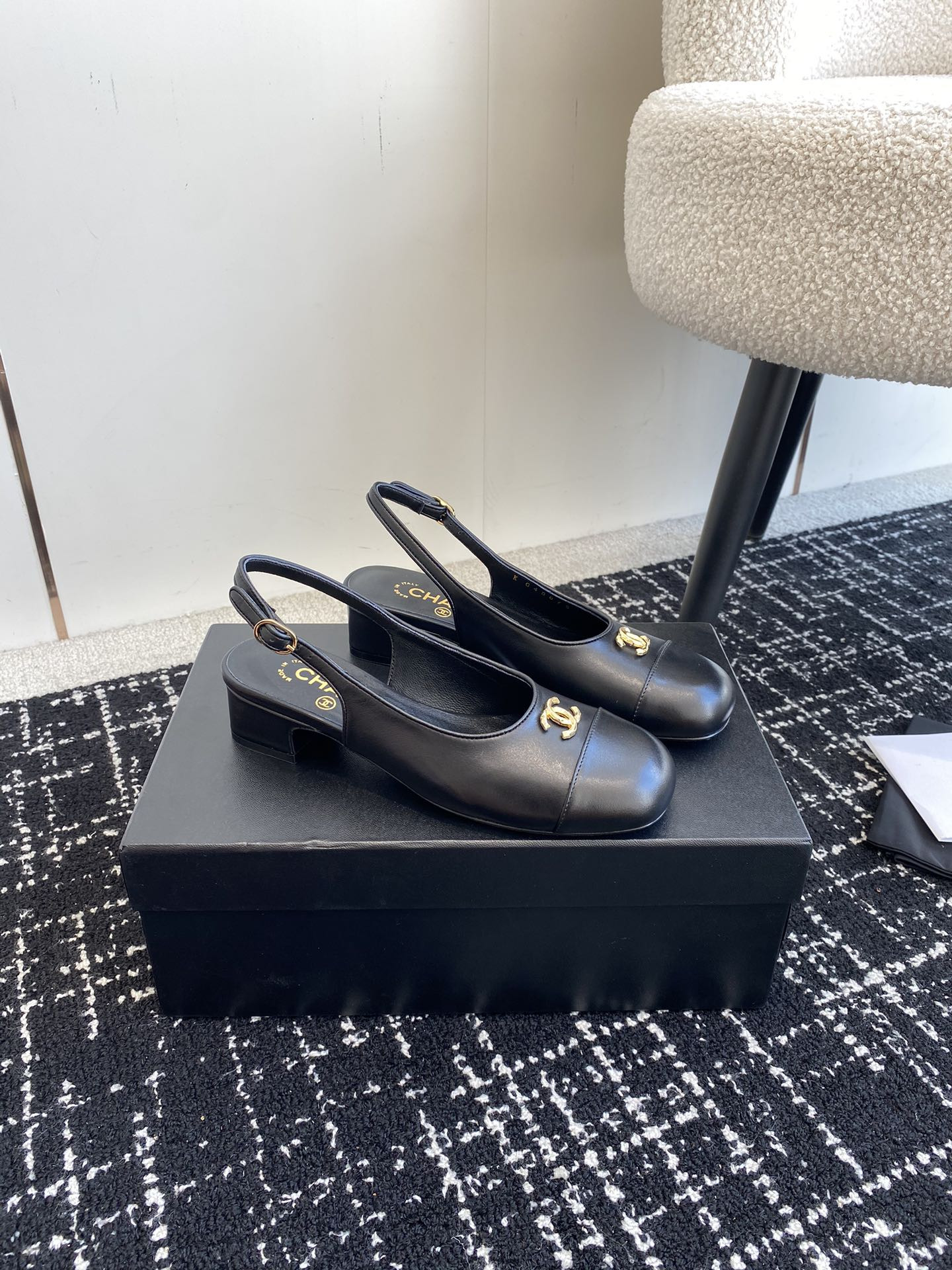 UA CHANEL SLINGBACKS