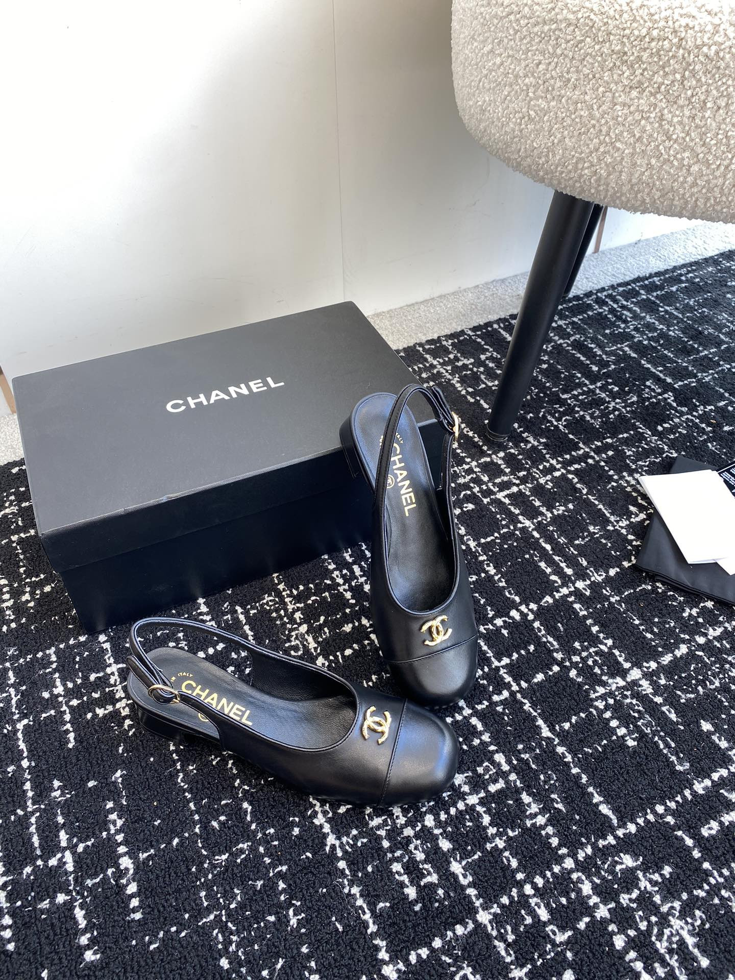 UA CHANEL SLINGBACKS