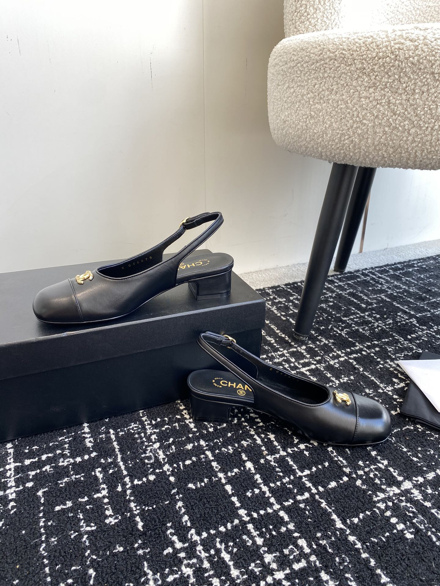 UA CHANEL SLINGBACKS