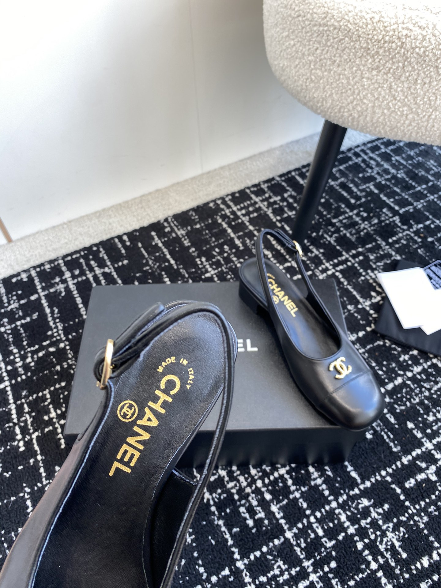 UA CHANEL SLINGBACKS