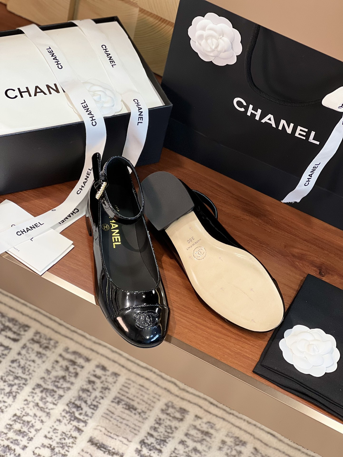 UA CHANEL MARY JANES