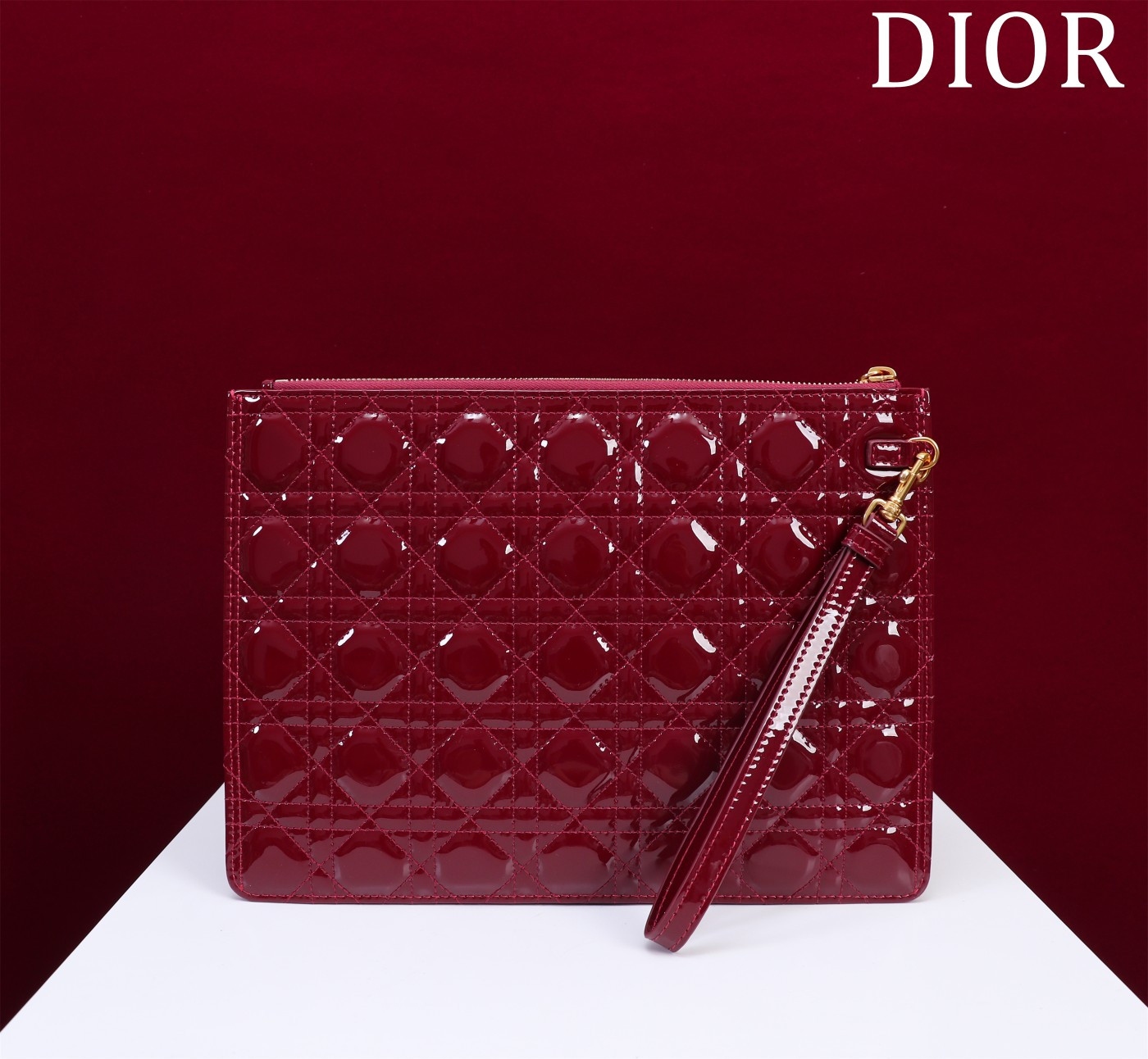 Large Dior Caro Daily Pouch 30 x 21.5 cm