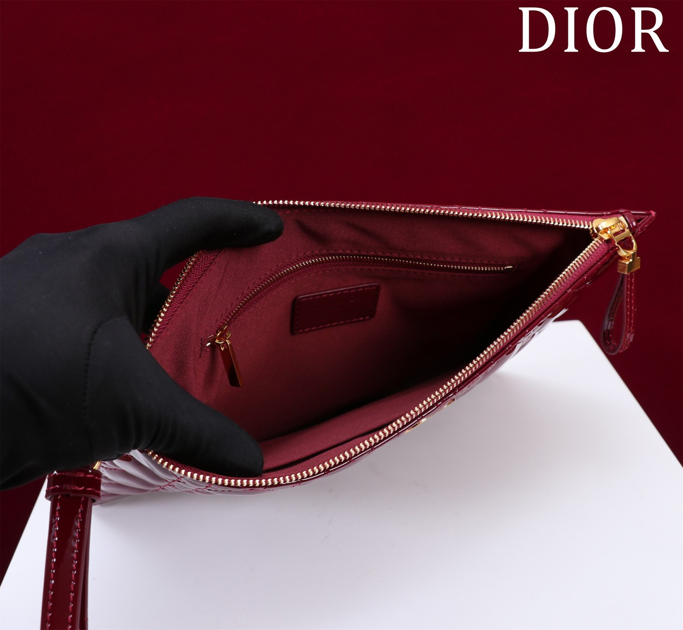 Large Dior Caro Daily Pouch 30 x 21.5 cm