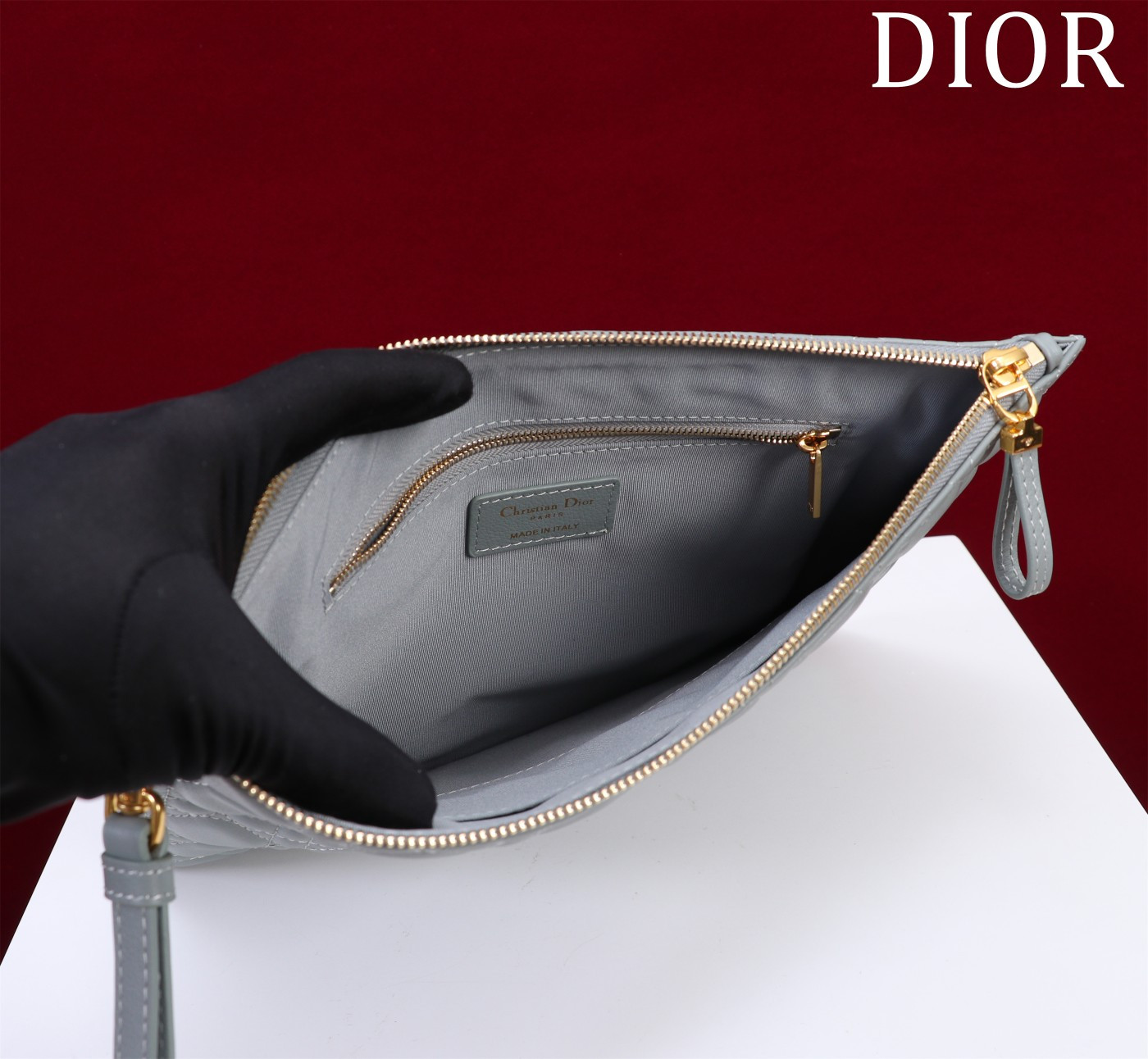 Large Dior Caro Daily Pouch 30 x 21.5 cm