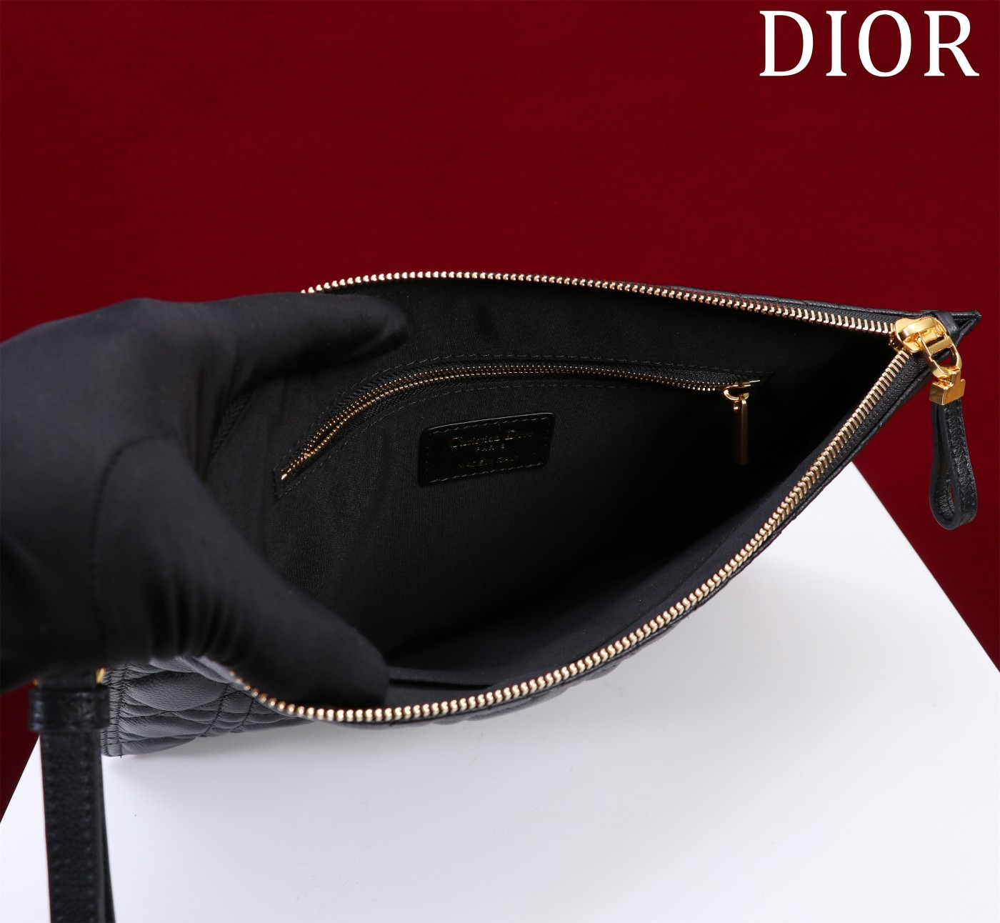 Large Dior Caro Daily Pouch 30 x 21.5 cm