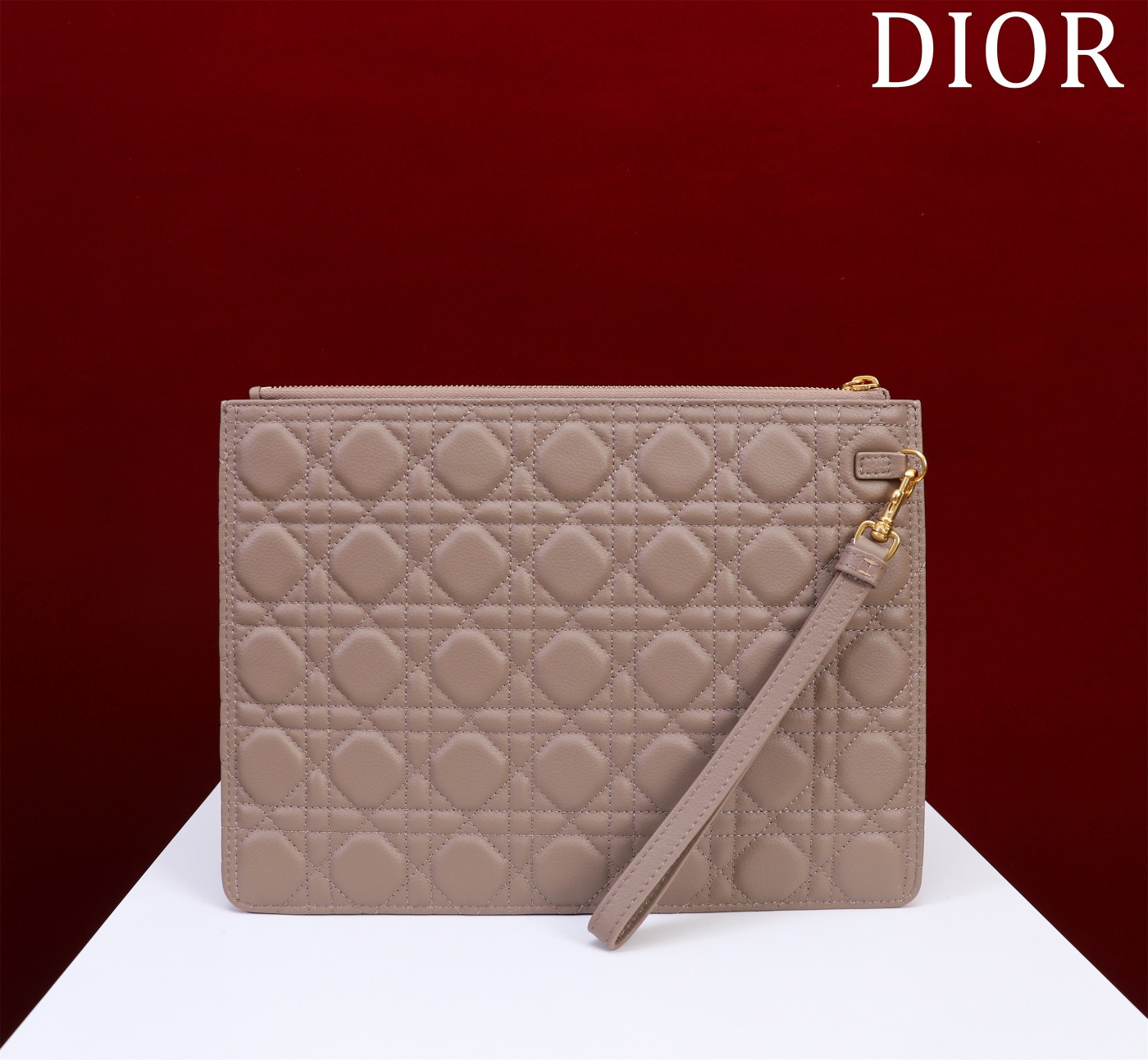 Large Dior Caro Daily Pouch 30 x 21.5 cm