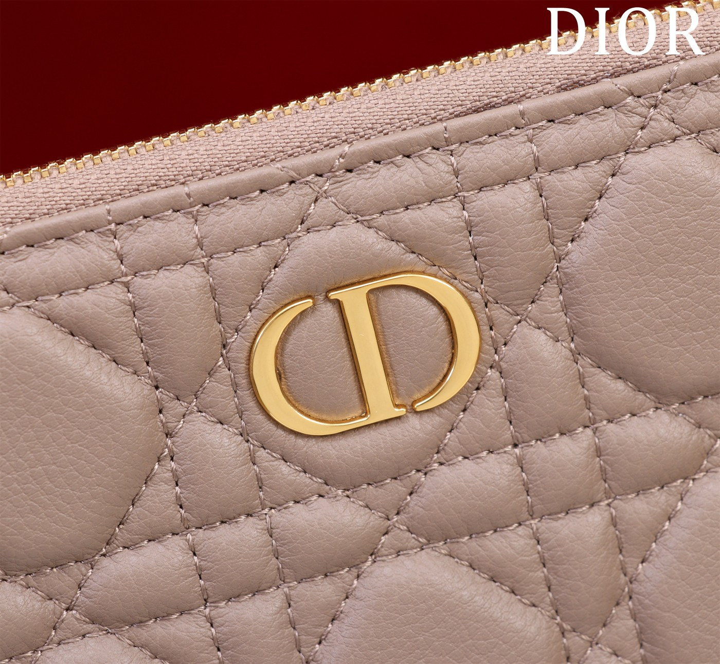 Large Dior Caro Daily Pouch 30 x 21.5 cm