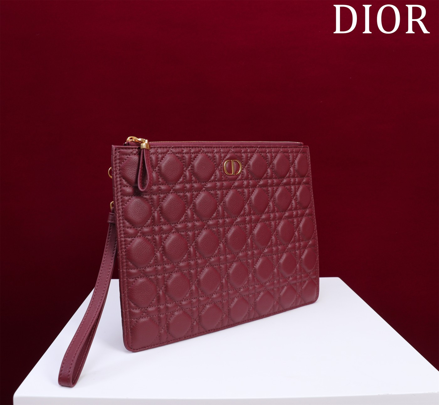 Large Dior Caro Daily Pouch 30 x 21.5 cm