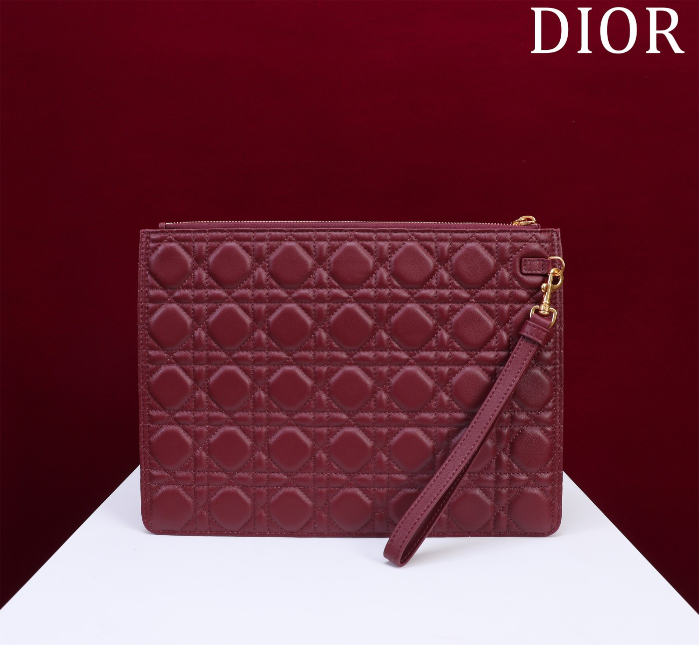 Large Dior Caro Daily Pouch 30 x 21.5 cm