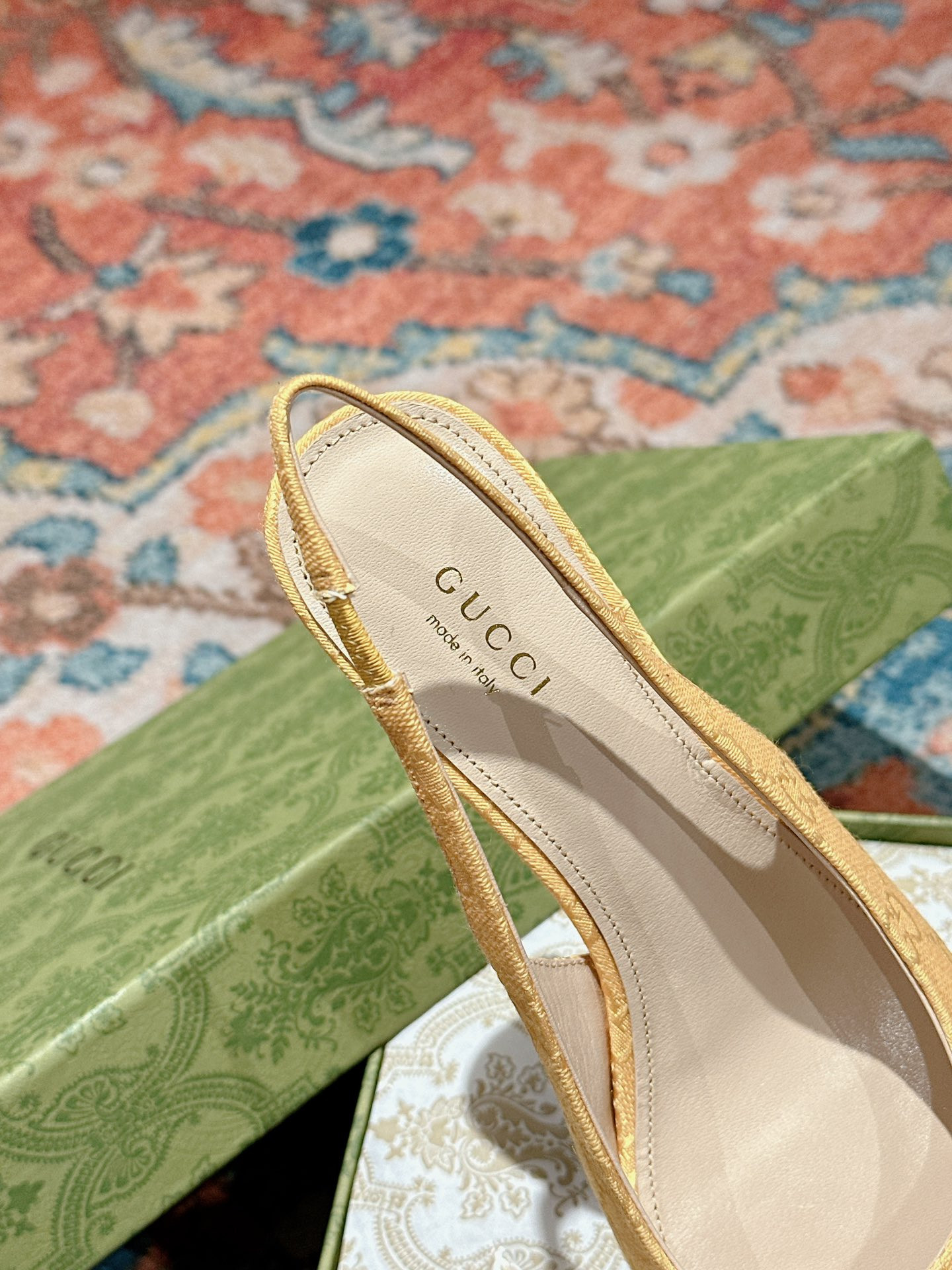 UA GUCCI HORSEBIT SLINGBACK PUMP LOW HEEL