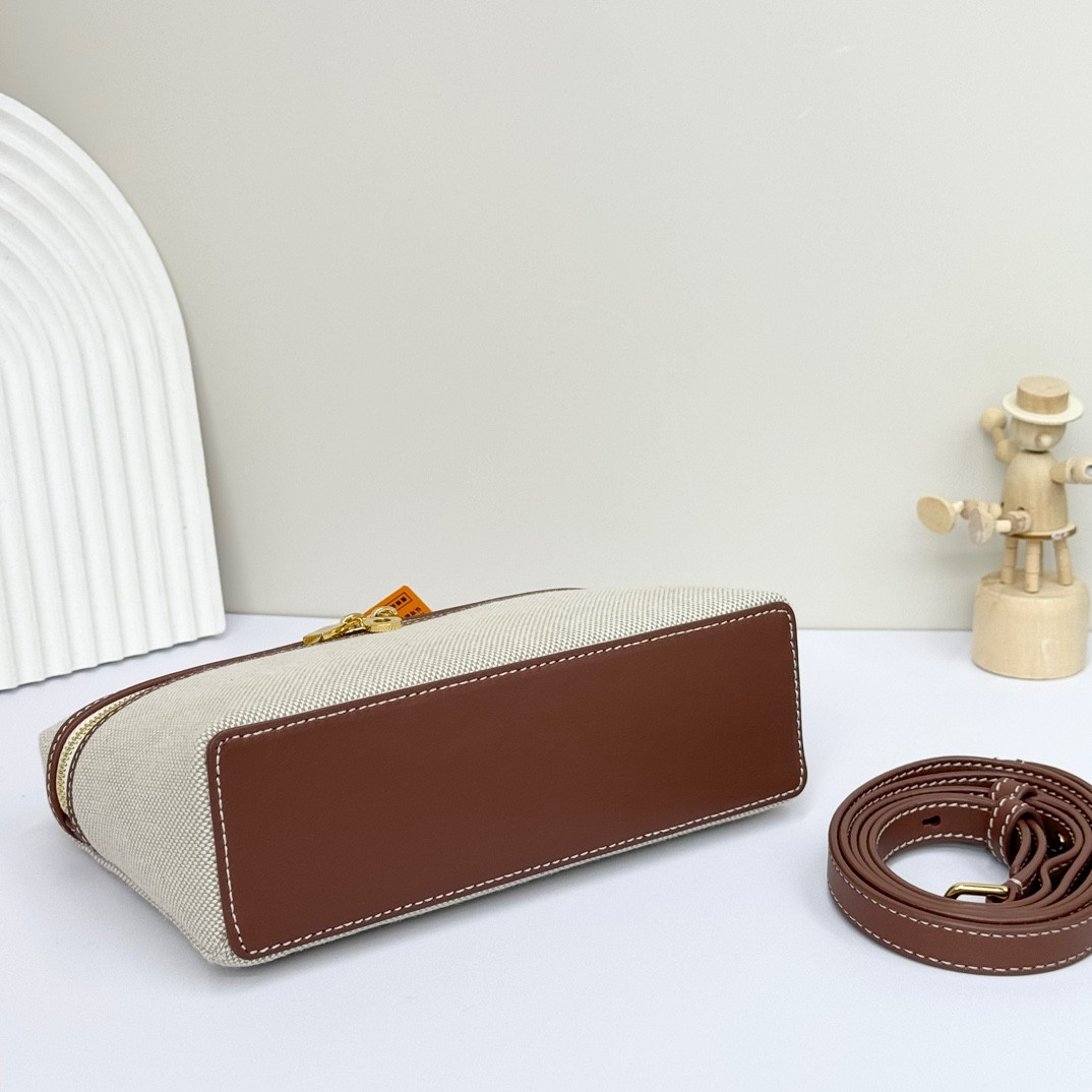 Loro Piana Extra Pocket L19 Cotton, Linen 11 x 19 x 6.5 cm