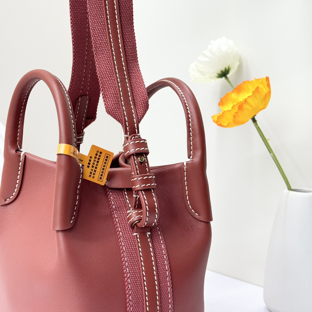 Loro Piana Micro Bale bag Smooth Calfskin 23 x 16 x 14 cm