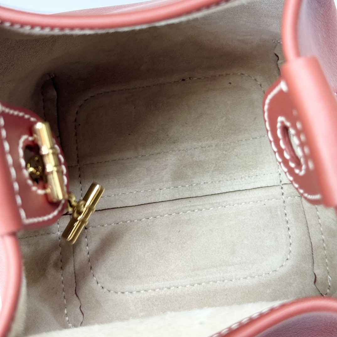 Loro Piana Micro Bale bag Smooth Calfskin 23 x 16 x 14 cm