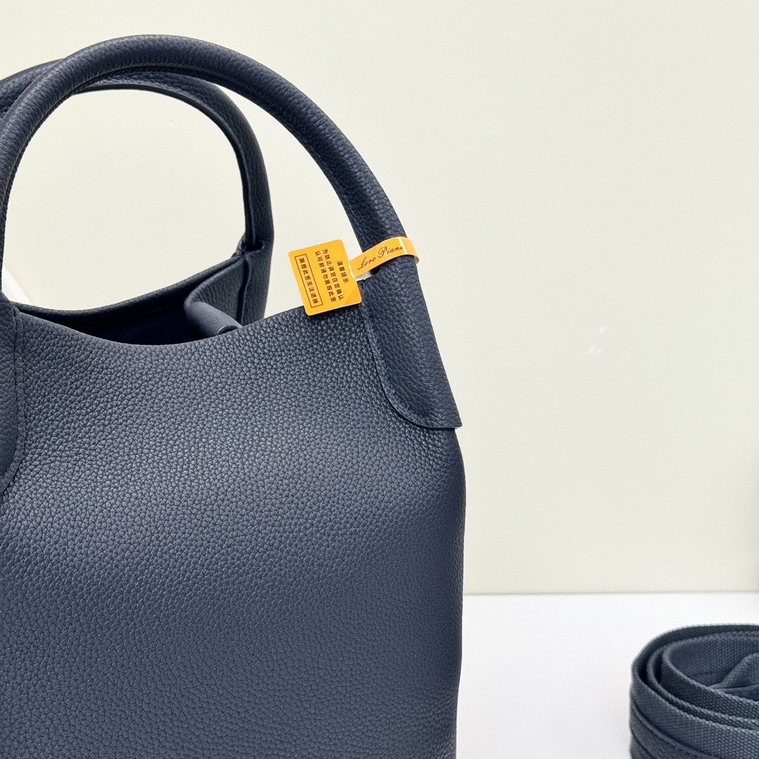 Loro Piana Small Bale Bag Calfskin 17 x 17 x 21 cm