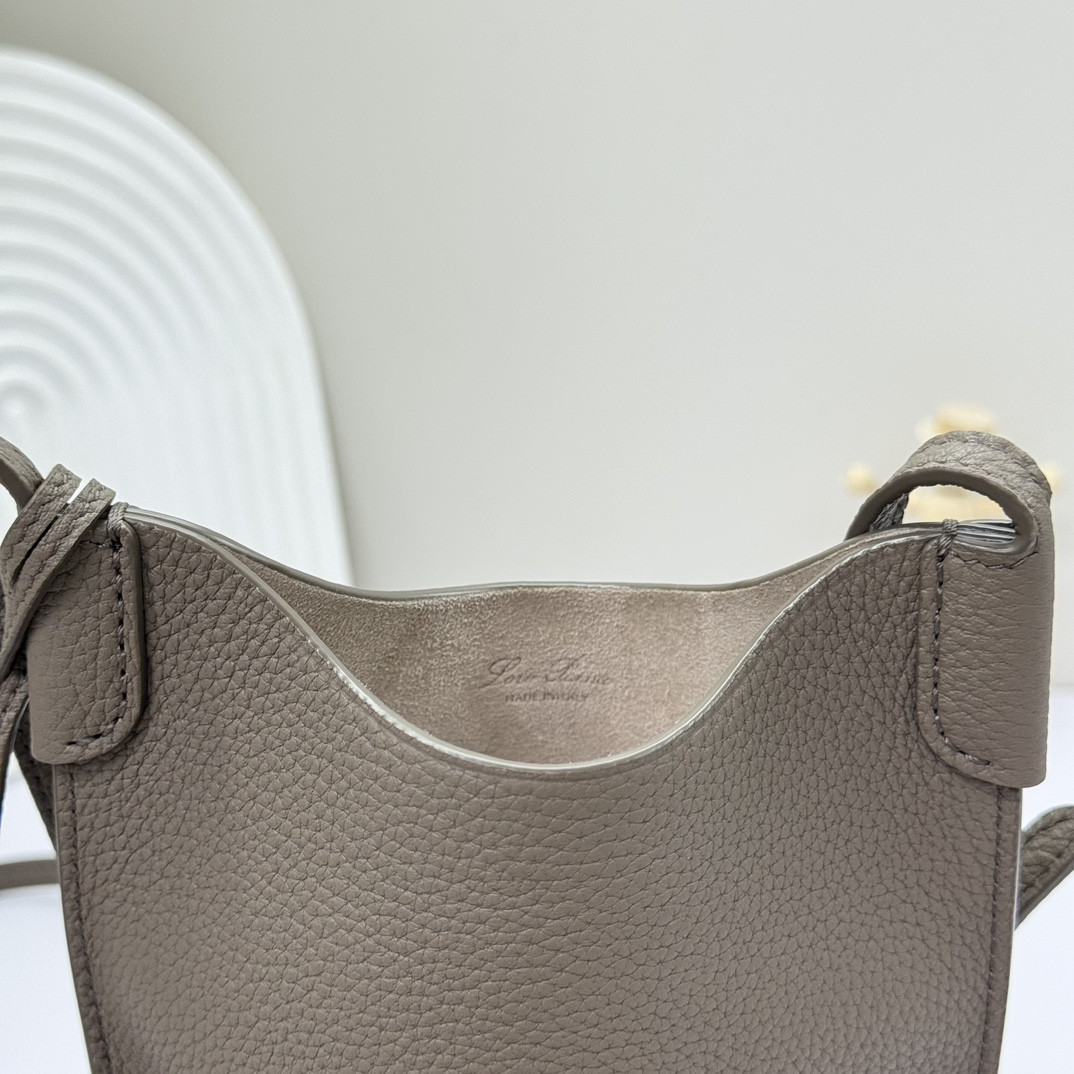 Loro Piana Mini Bale Bag Calfskin 20x15x4cm