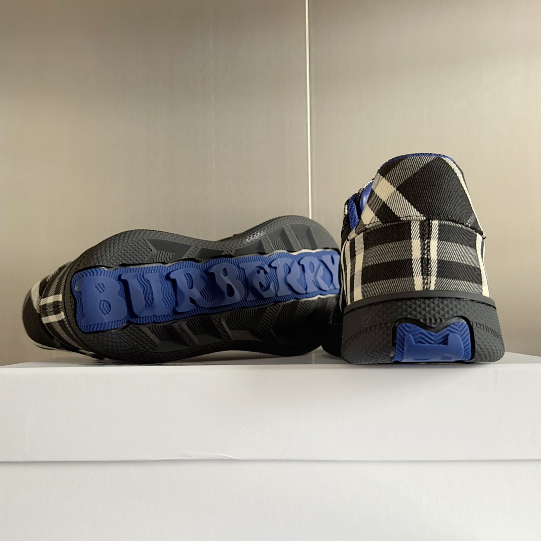 UA Burberry Check Terrace Sneakers