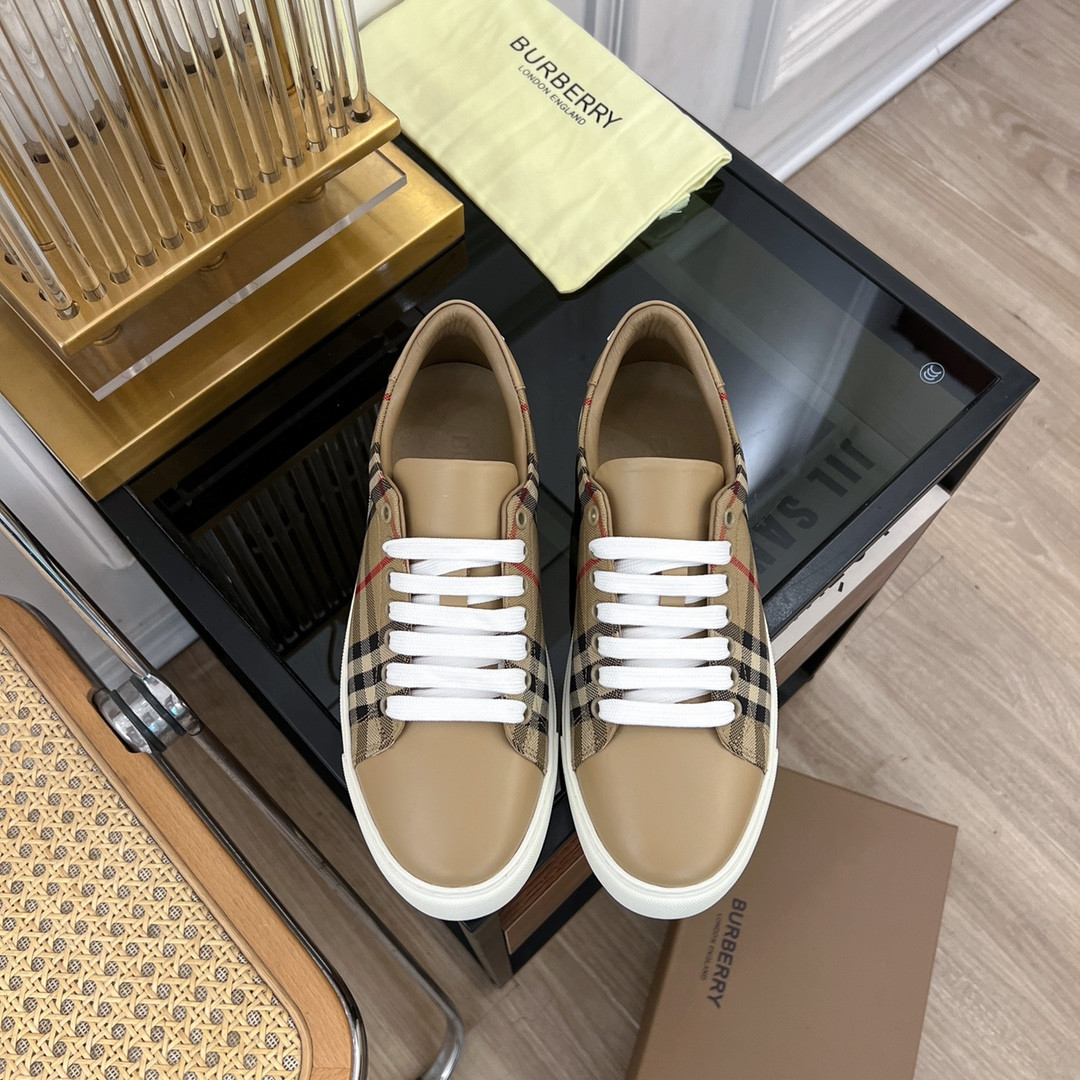 UA Burberry Check Sneakers
