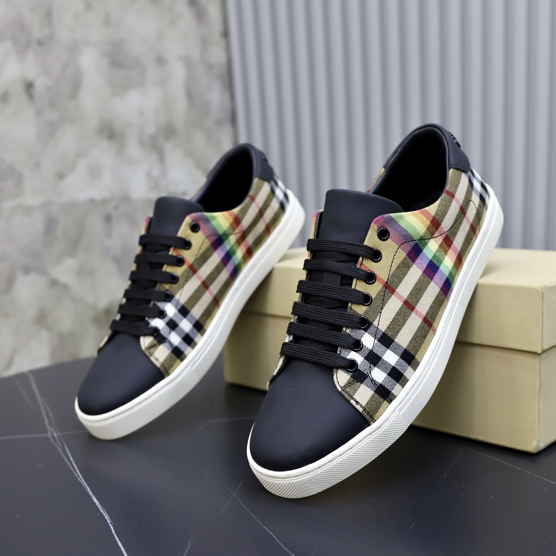 UA Burberry Check Sneakers