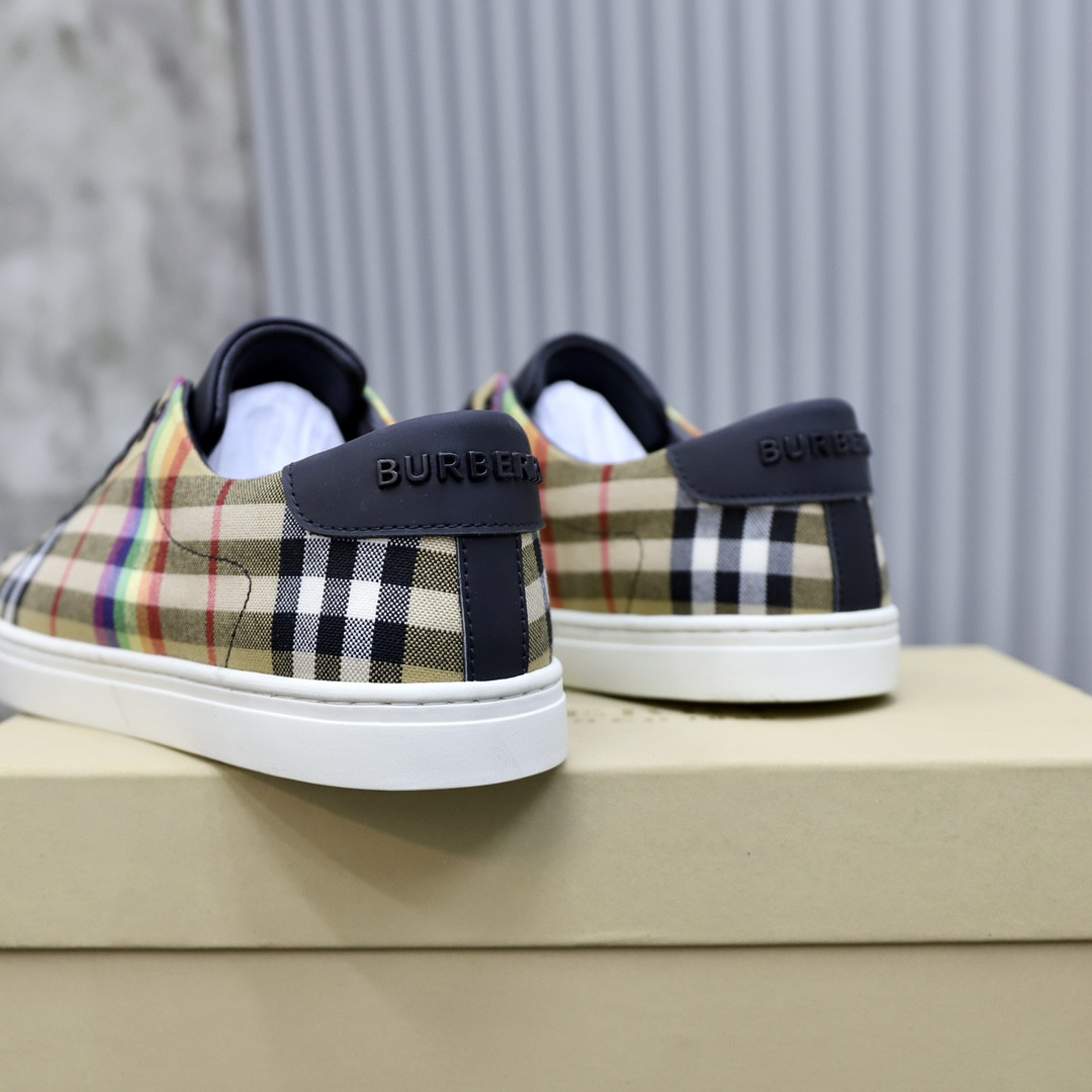 UA Burberry Check Sneakers
