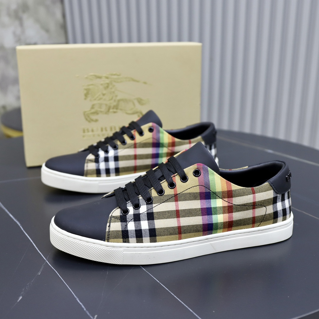UA Burberry Check Sneakers