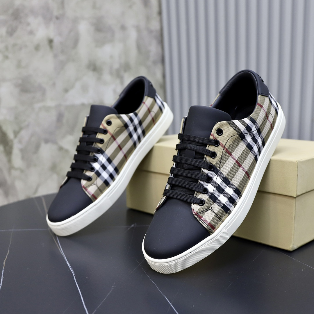 UA Burberry Check Sneakers