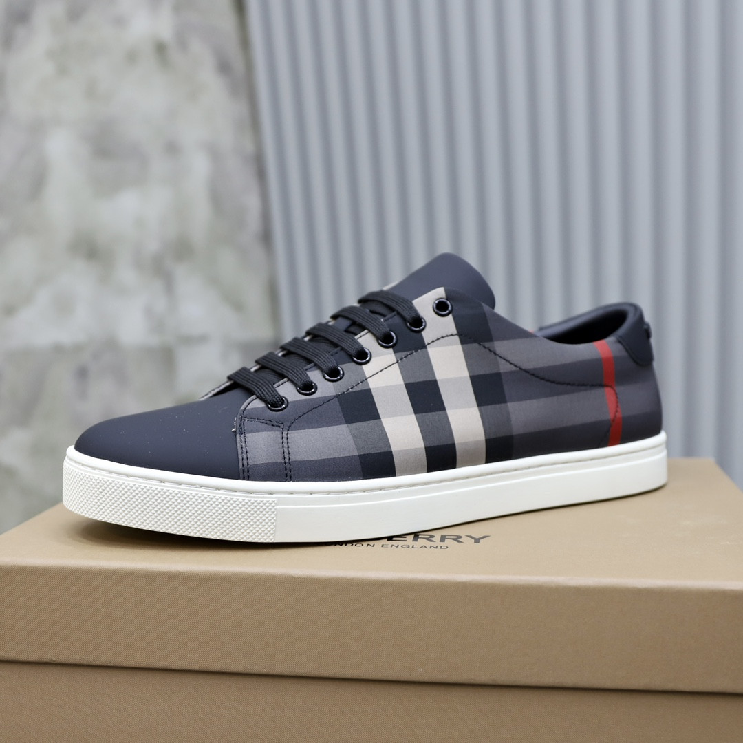 UA Burberry Check Sneakers