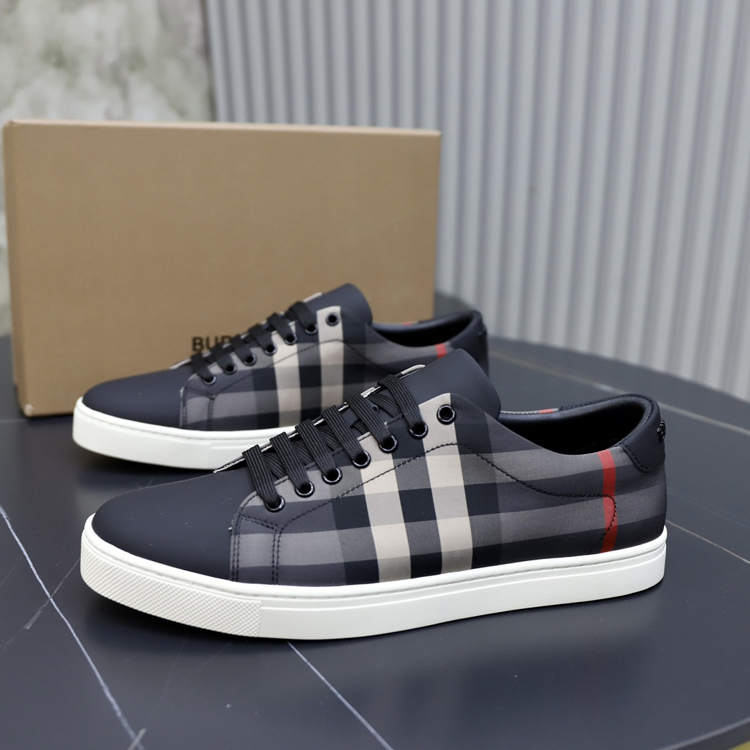 UA Burberry Check Sneakers