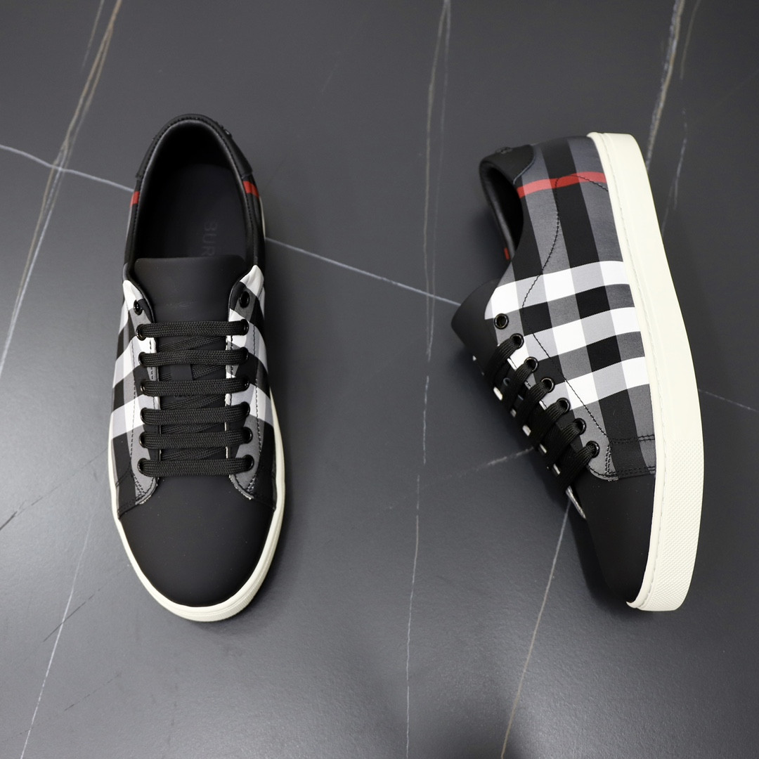 UA Burberry Check Sneakers