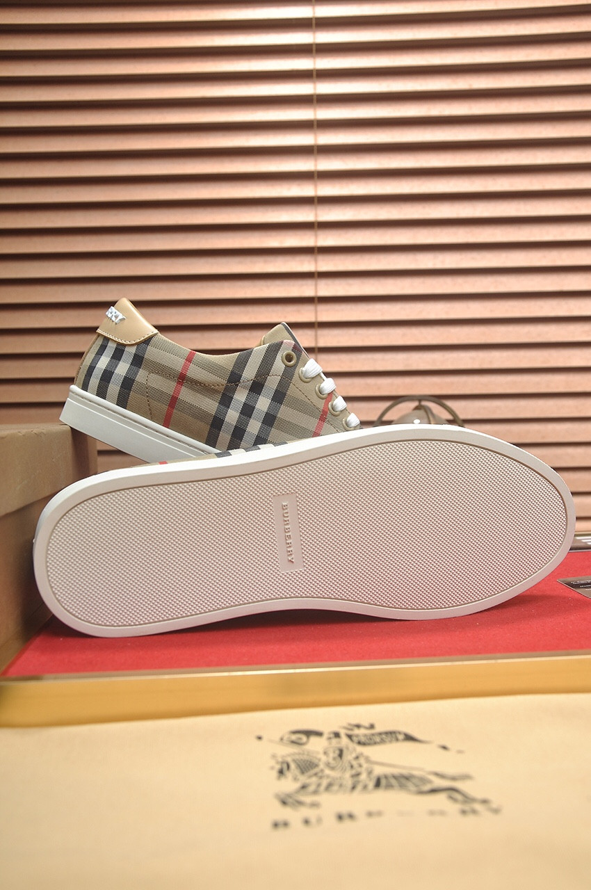 UA Burberry Check Sneakers