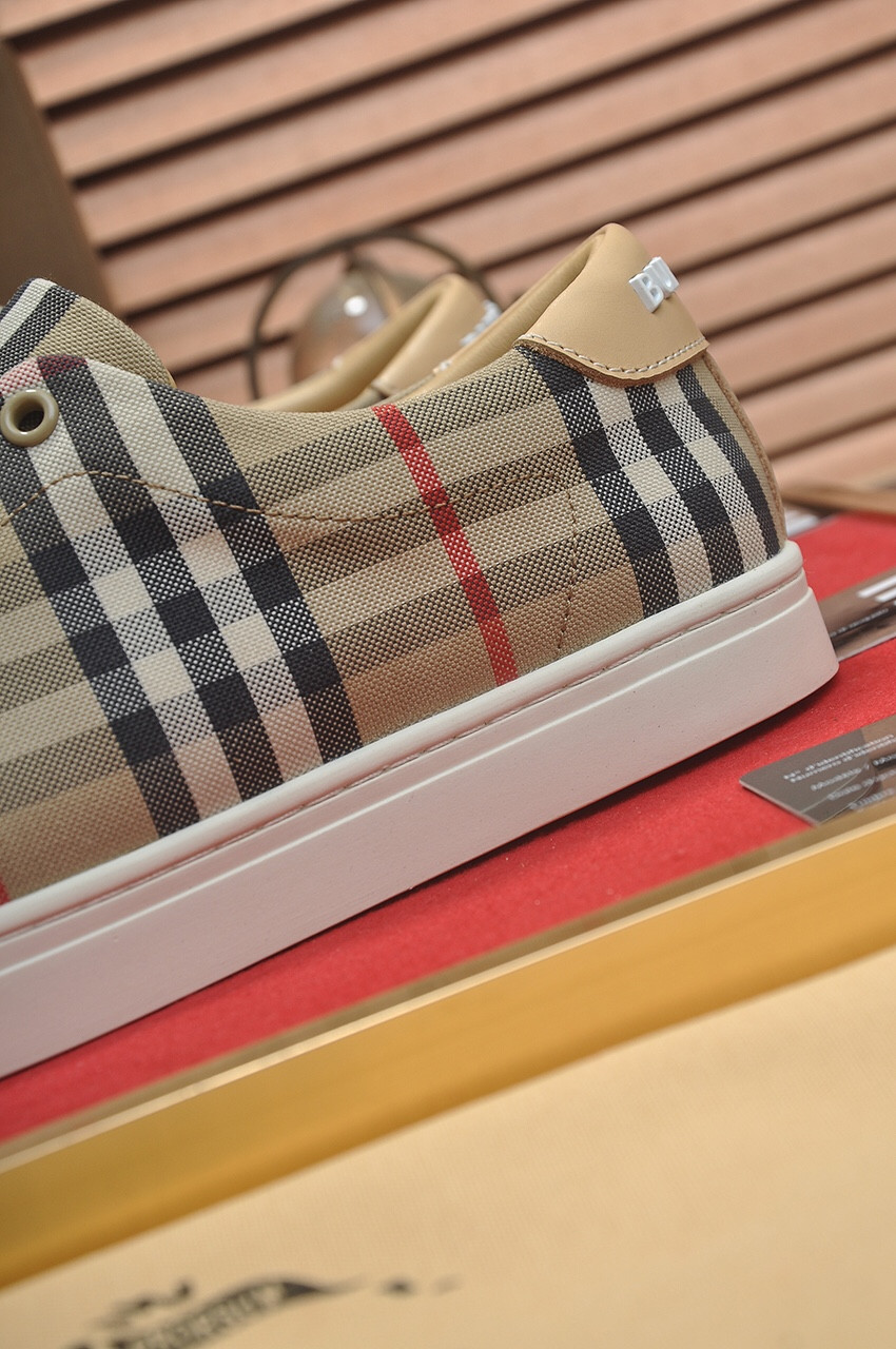 UA Burberry Check Sneakers