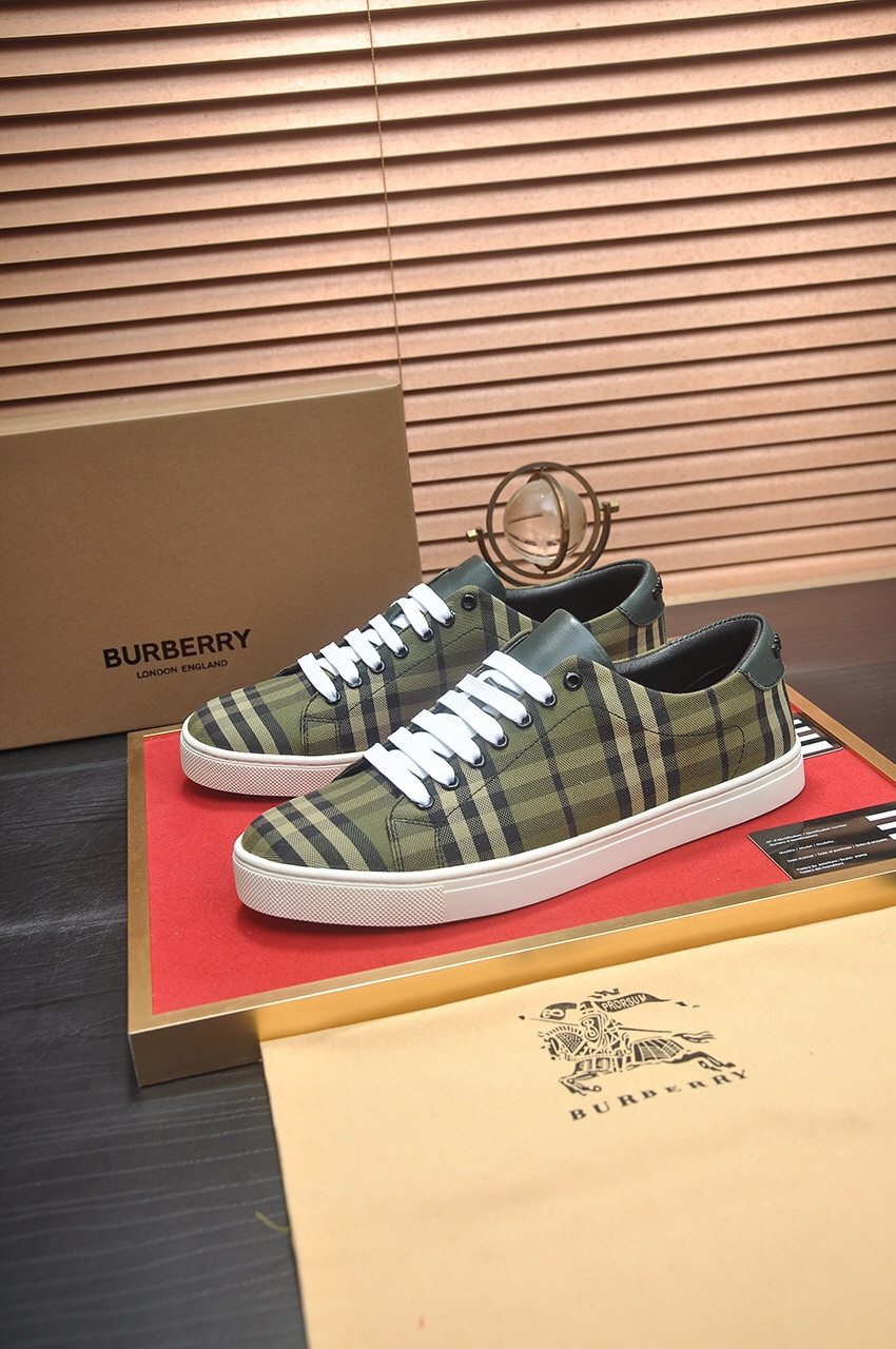 UA Burberry Check Sneakers