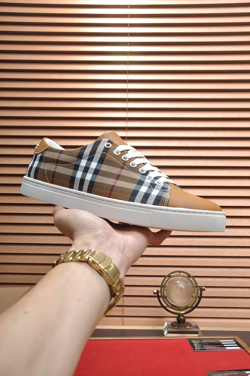 UA Burberry Check Sneakers