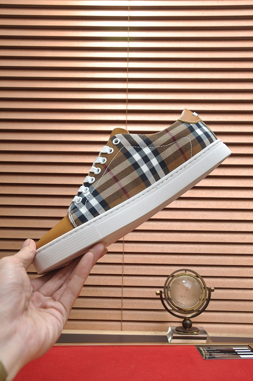 UA Burberry Check Sneakers