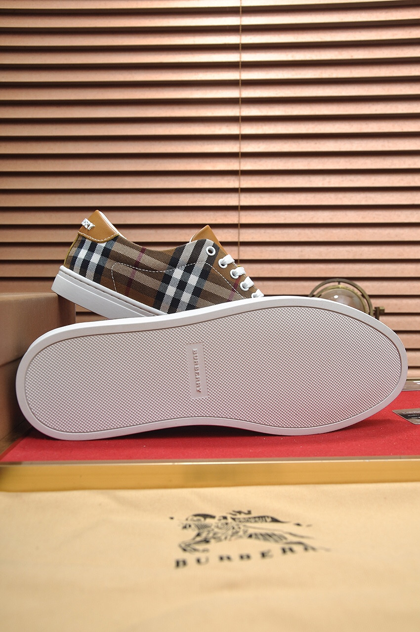 UA Burberry Check Sneakers