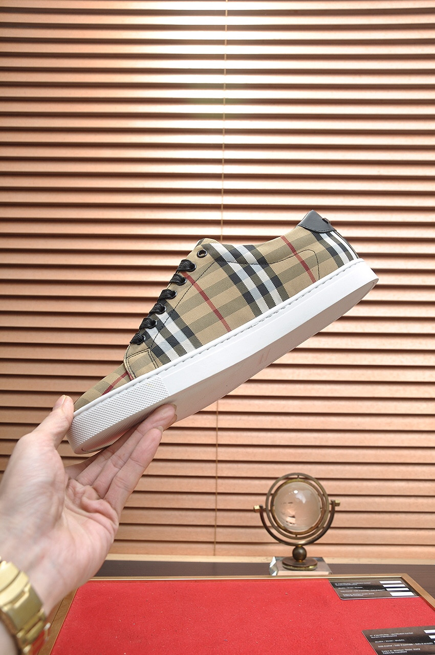 UA Burberry Check Sneakers